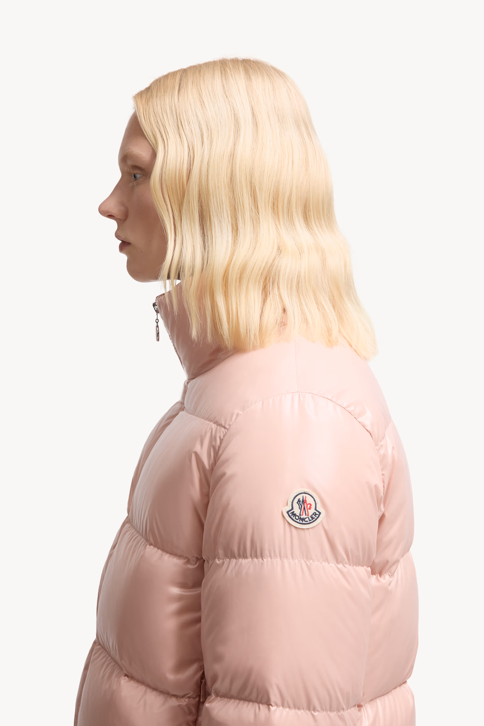 Abbadia Short Down Jacket Women Pink Moncler 4